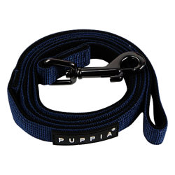 Puppia Nylon Dog Lead, Navy